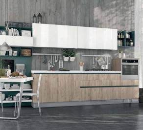 Комплект в кухню Cucine Lube Immagina, CLIN16BW