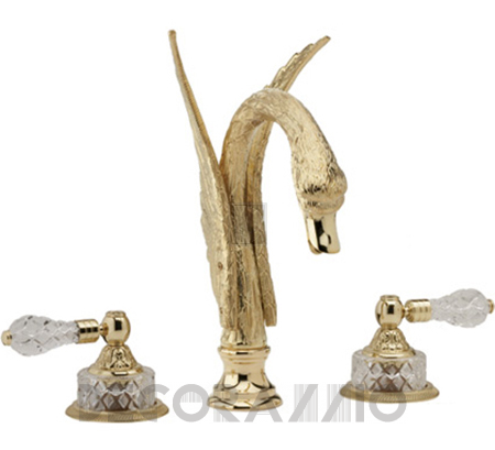 Смеситель для ванной Phylrich Louis XIV Cut Crystal - K1180G