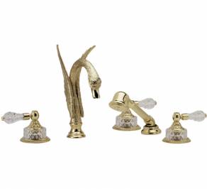 Смеситель для душа Phylrich Louis XIV Cut Crystal, K2180G1-1