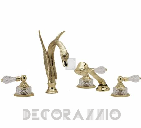 Смеситель для душа Phylrich Louis XIV Cut Crystal - K2180G1-1