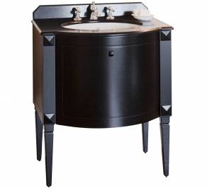 Тумба под умывальник Gentry Home GH Furniture, black_chester_3090