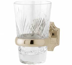 Стакан для зубных щеток Gentry Home GH Regent, crystal_tumbler_holder_8446