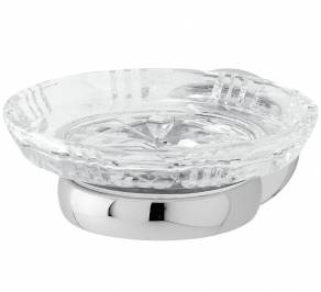 Мыльница Gentry Home GH Oxford, crystal_soap_dish_8368