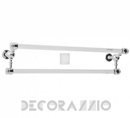 Держатель для полотенец Gentry Home GH Queen - double_towel_rail_in_glass_10235-G