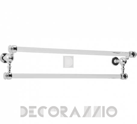 Держатель для полотенец Gentry Home GH Queen - double_towel_rail_in_brass_10235