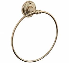 Держатель для полотенец Gentry Home GH Sun, towel_ring_10649-oro