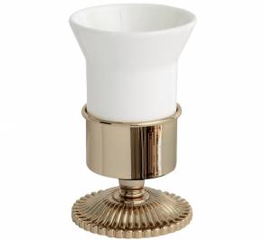 Стакан для зубных щеток Gentry Home GH Sun, ceramic_tumbler_holder_10624-oro