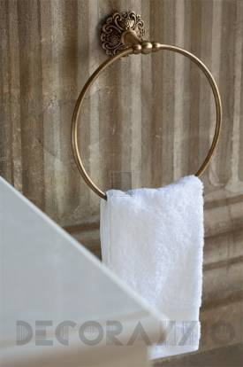Держатель для полотенец Gentry Home GH Ivy - towel_ring_10749-bronzo