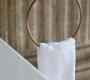 Держатель для полотенец Gentry Home GH Ivy - towel_ring_10749-bronzo