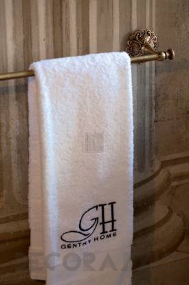 Держатель для полотенец Gentry Home GH Ivy - single_rod_10761-bronzo