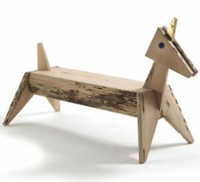 Скамейка Riva 1920 Unicorno, Briccola-Mendini