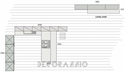 Комплект в кухню Aran Cucine Bella - ACB02B