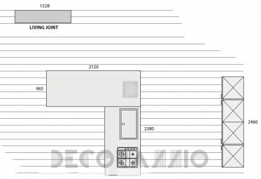 Комплект в кухню Aran Cucine Bella - ACB03BS