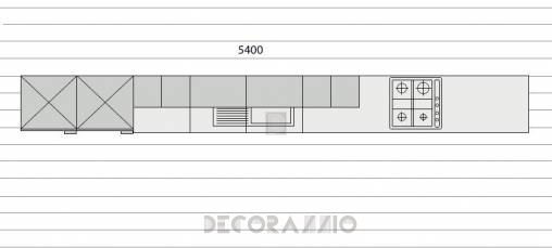 Комплект в кухню Aran Cucine Bella - ACB05WG