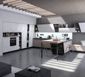 Комплект в кухню Aran Cucine Mia, ACM06WBB