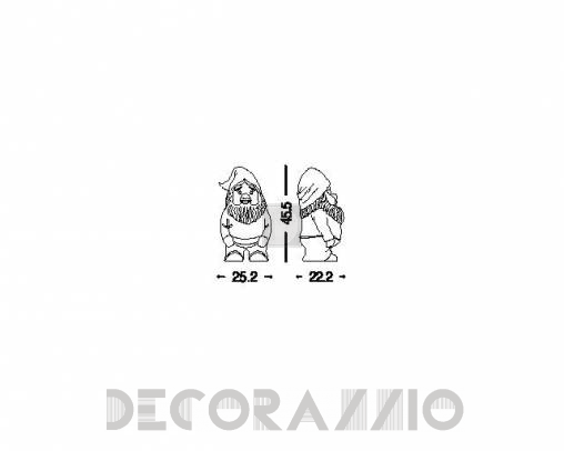 Статуэтка Riva 1920 Nano - Nano_Fiorucci
