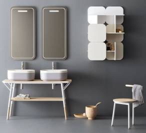Комплект в ванную Novello Oblon, oblon_sabi