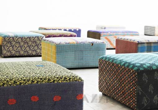 Кушетка HAY Antique Quilt - ottoman-small