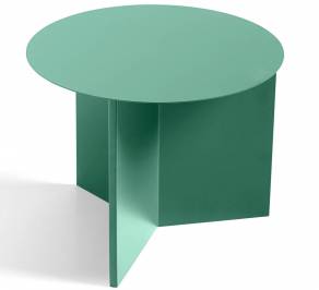 Кофейный, журнальный столик HAY Slit Table, slit-table-round-1