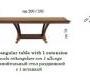 Обеденный стол Arredo Classic Sinfonia - Sinfonia Rectangular Fix Top Table