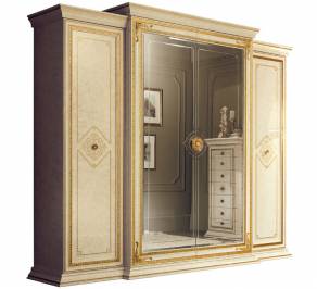 Шкаф гардеробный Arredo Classic Leonardo, Leonardo Large 4/Doors Wardrobe