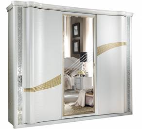 Шкаф гардеробный Arredo Classic Miro, Miro 3 Sliding Doors Wardrobe
