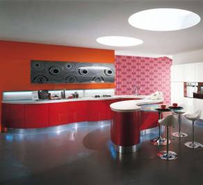 Комплект в кухню Aster Cucine Domina, Dom4
