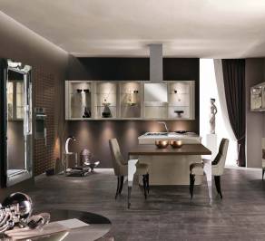 Комплект в кухню Aster Cucine Luxury Glam, Lux_Glam1