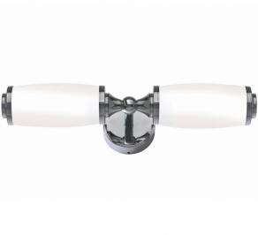 Светильник  настенный настенный (Бра) Imperial Bathroom IB Lightning Collection, ib_toledo_double_wall_light_wth_glass_shade