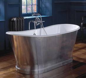 Чугунная ванна Imperial Bathroom IB Luxury bath, ib_radison_polished_aluminium_luxury_bath