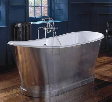 Чугунная ванна Imperial Bathroom IB Luxury bath - ib_radison_polished_aluminium_luxury_bath