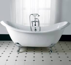 Чугунная ванна Imperial Bathroom IB Cast Iron Bath Tubs, ib_sheraton_double_ended_slipper_bath_2
