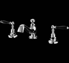 Смеситель для раковины Imperial Bathroom IB Notte, ib_notte_3_hole_basin_mixer_kit