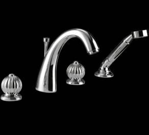 Смеситель для ванной Imperial Bathroom IB Globo, ib_globo_4_hole_bath_filler_kit