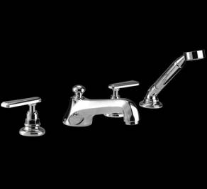 Смеситель для ванной Imperial Bathroom IB Poulie, ib_poulie_4_hole_bath_filler_kit_with_handset