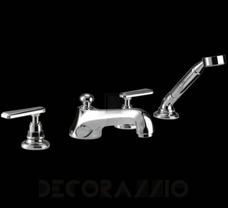 Смеситель для ванной Imperial Bathroom IB Poulie - ib_poulie_4_hole_bath_filler_kit_with_handset