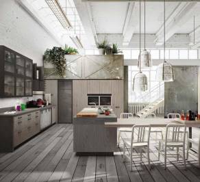 Комплект в кухню Snaidero System, Loft_OO