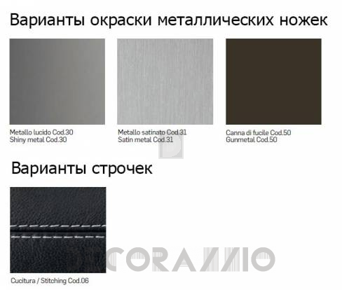 Кресло Nicoline Glamour - poros-p006-1100