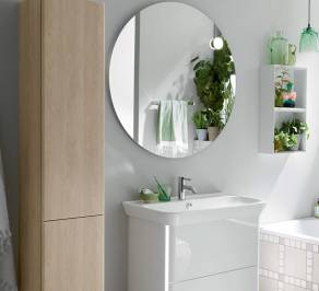 Комплект в ванную Burgbad Iveo, SFEY080/HSIF035/SIHQ100
