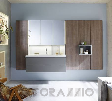Комплект в ванную Burgbad cconceptwall - HSEC040/SPEW120/SEQC120