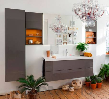 Комплект в ванную Burgbad cconceptwall - SEQO120/HSDY040/SPEW120