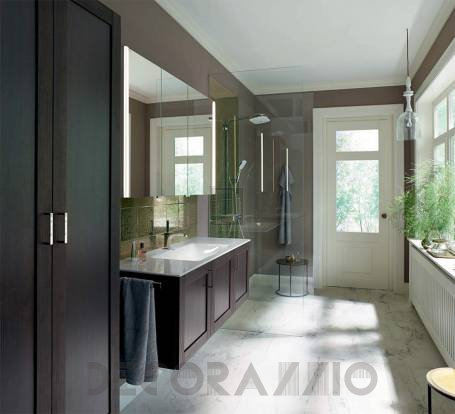 Комплект в ванную Burgbad Diago - KBAU141/HSGZ080/SPHC140