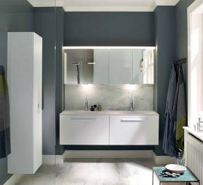 Комплект в ванную Burgbad Diago, WUYT080/GWAZ162/SPGJ160