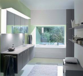 Комплект в ванную Burgbad Echo, WUYN070/MWEK072/SEPY163
