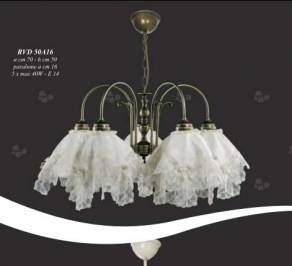 Светильник  потолочный подвесной (Люстра) Jago I Romantici Viola, RVD 50A16
