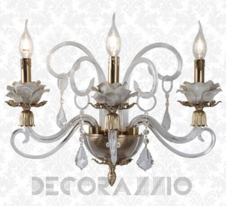 Светильник настенный накладной (Бра) Jago Flower - NCA 307 Oro