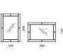 Зеркало навесное DV Home Envy - Envy M_2