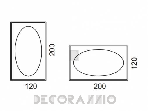 Зеркало напольное DV Home Form - Form M