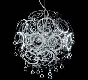 Светильник  потолочный подвесной (Люстра) Illuminati Lighting Elica, MD 8204-27A