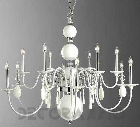 Светильник потолочный подвесной (Люстра) Illuminati Lighting Regina - MD8048-12A white